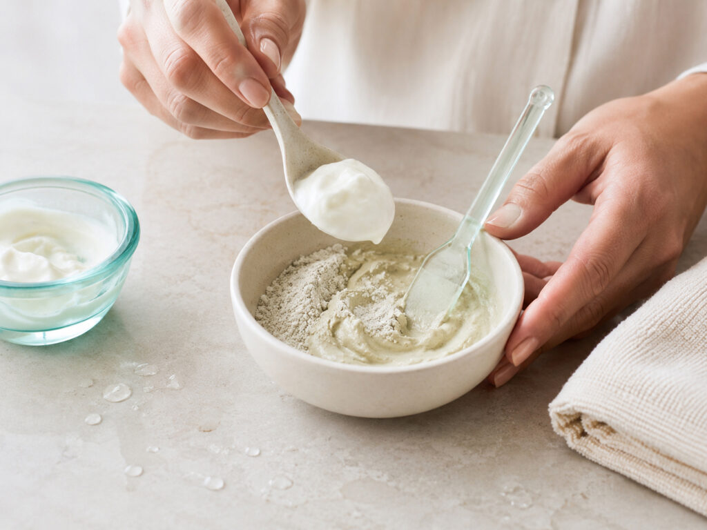 The Slow-Dry Yoghurt Trick for a Creamier Face Mask