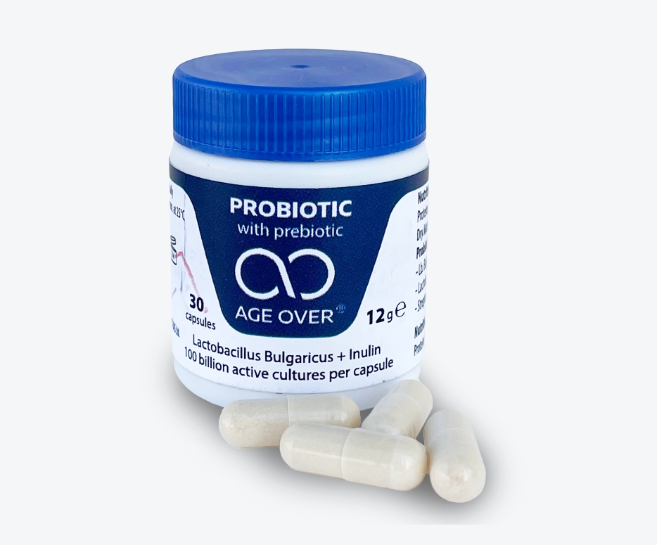 Probiotic 100 Billion Bacteria with Prebiotic